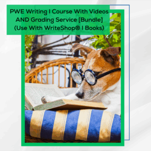 PWE Writing I Course With Videos AND Grading (Plus+) Service [Bundle] (Use With WriteShop® I Books)